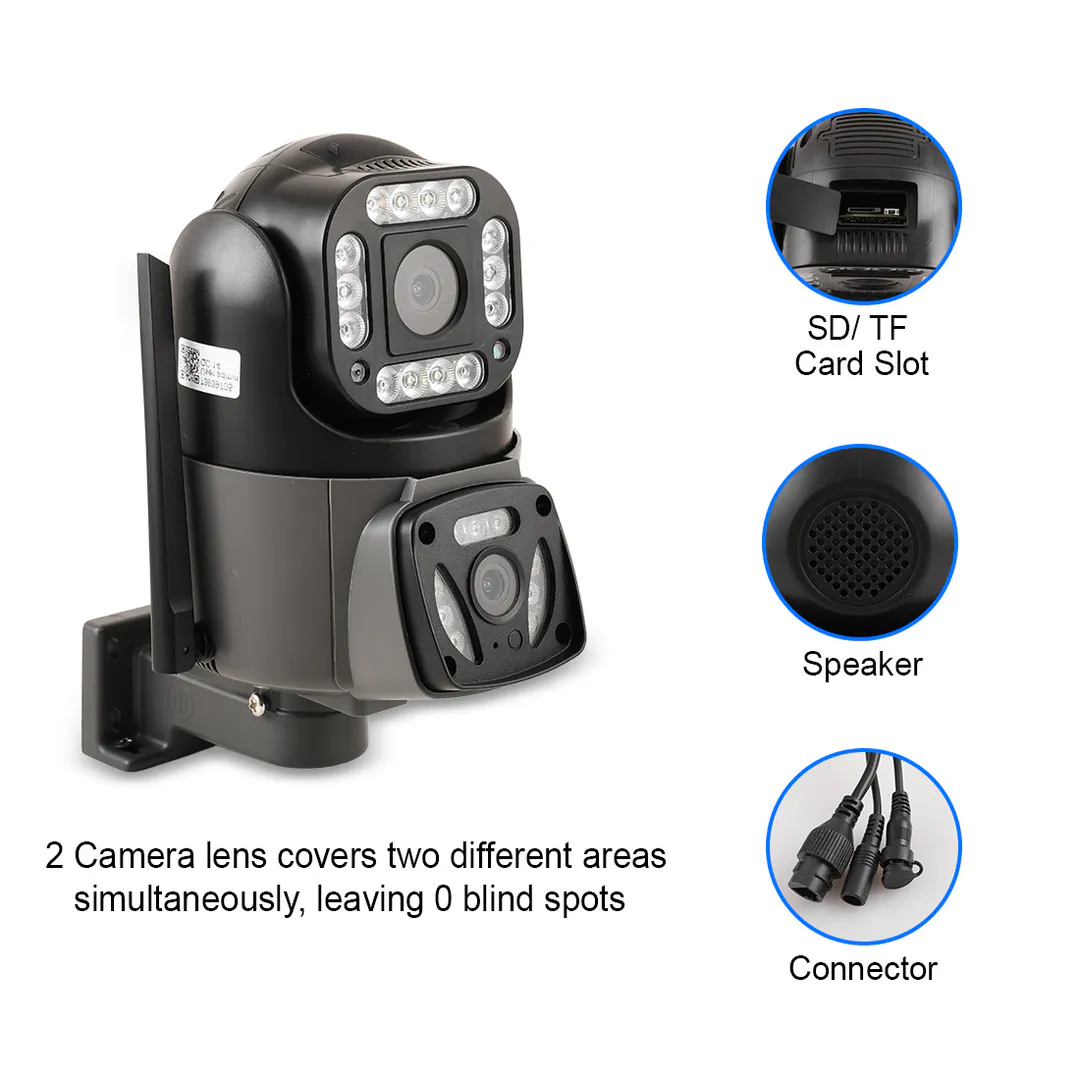 Cámara IP Inalámbrica V380: Seguridad inteligente para tu hogar - CAMARA IP INALAMBRICA V380