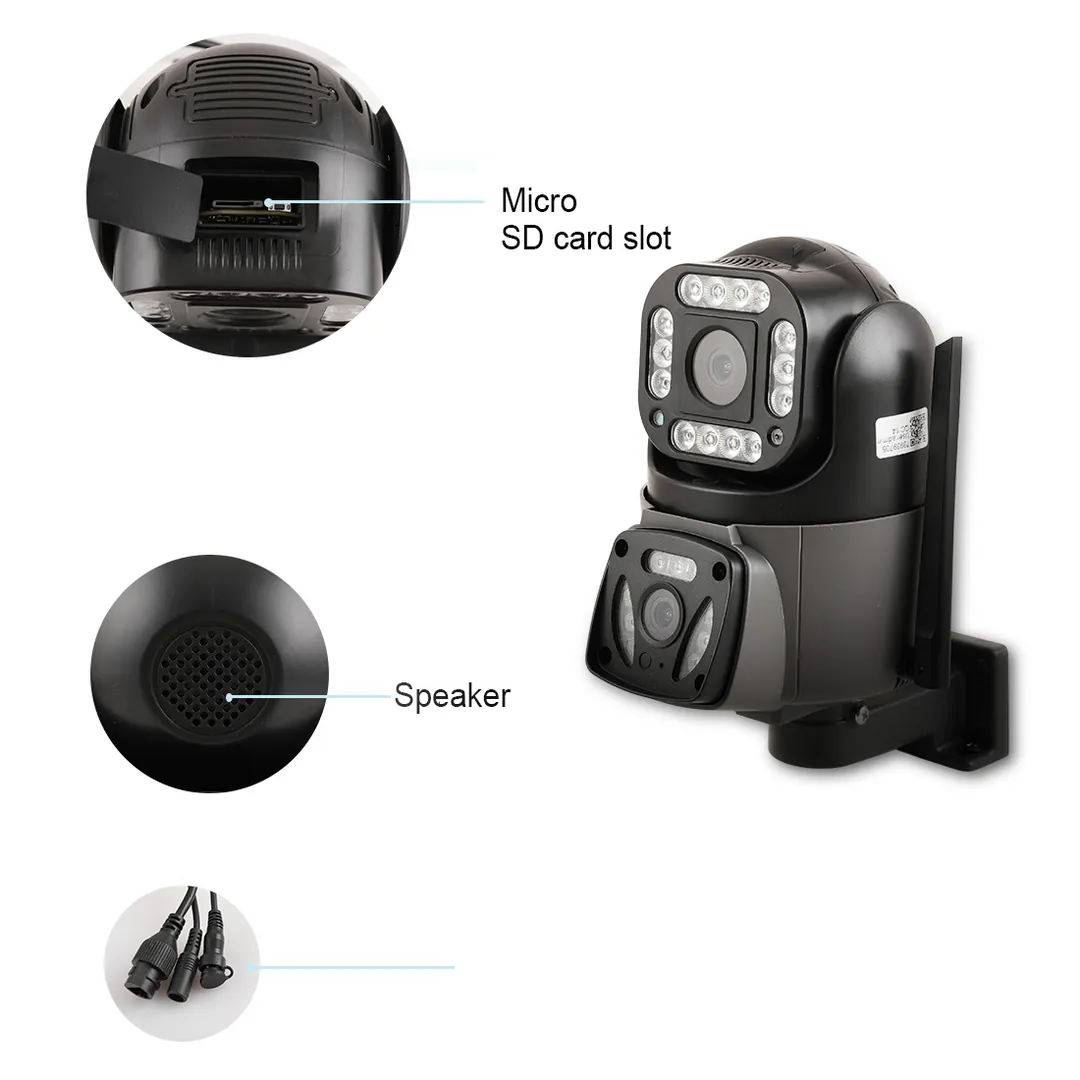 Cámara IP Inalámbrica V380: Seguridad inteligente para tu hogar - CAMARA IP INALAMBRICA V380