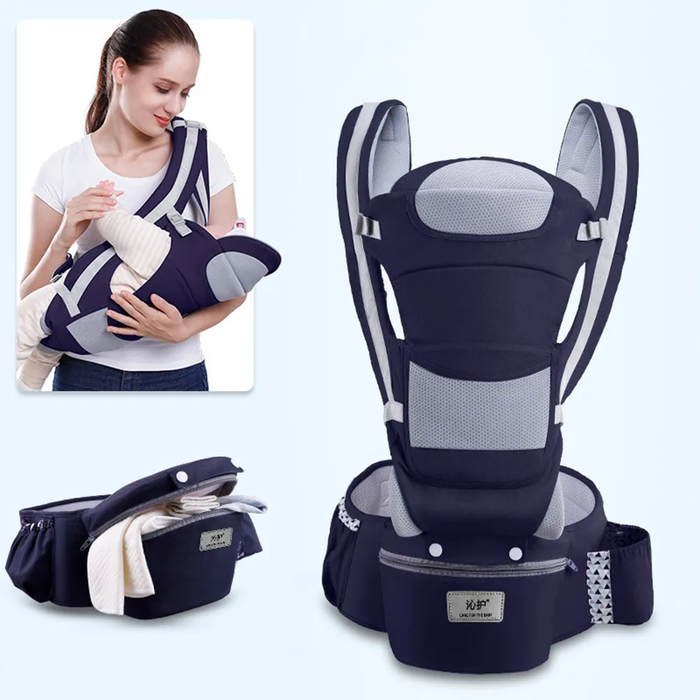 Cargador Canguro Asiento Para Bebé: ¡Comodidad y Conexión en Cada Paso!