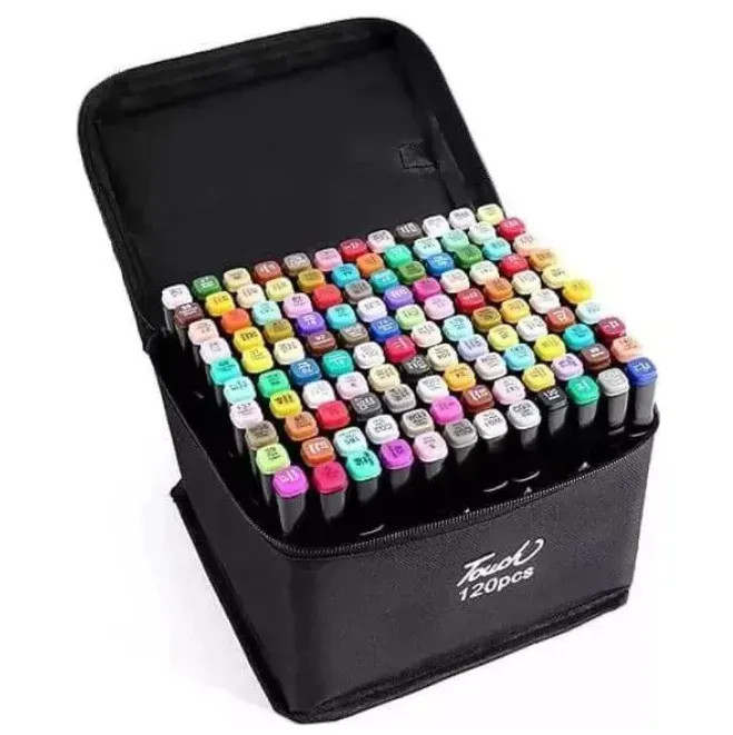 Kit De Marcadores Doble Punta Set X 48u