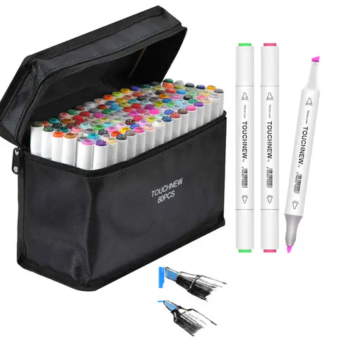 Kit De Marcadores Doble Punta Set X 48u