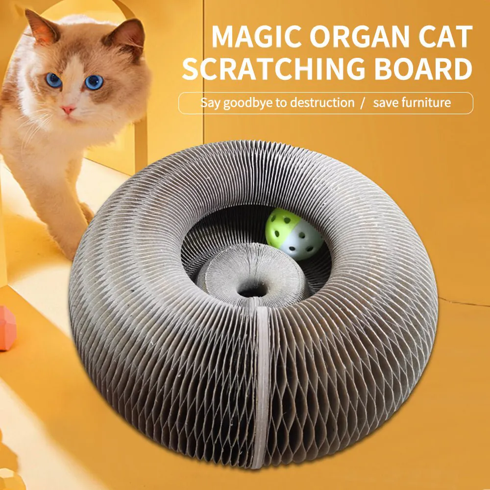 Rascador para Gatos con Órgano Mágico: ¡El Juguete que tu Gato Amará! - Rascador para gatos con órgano mágico