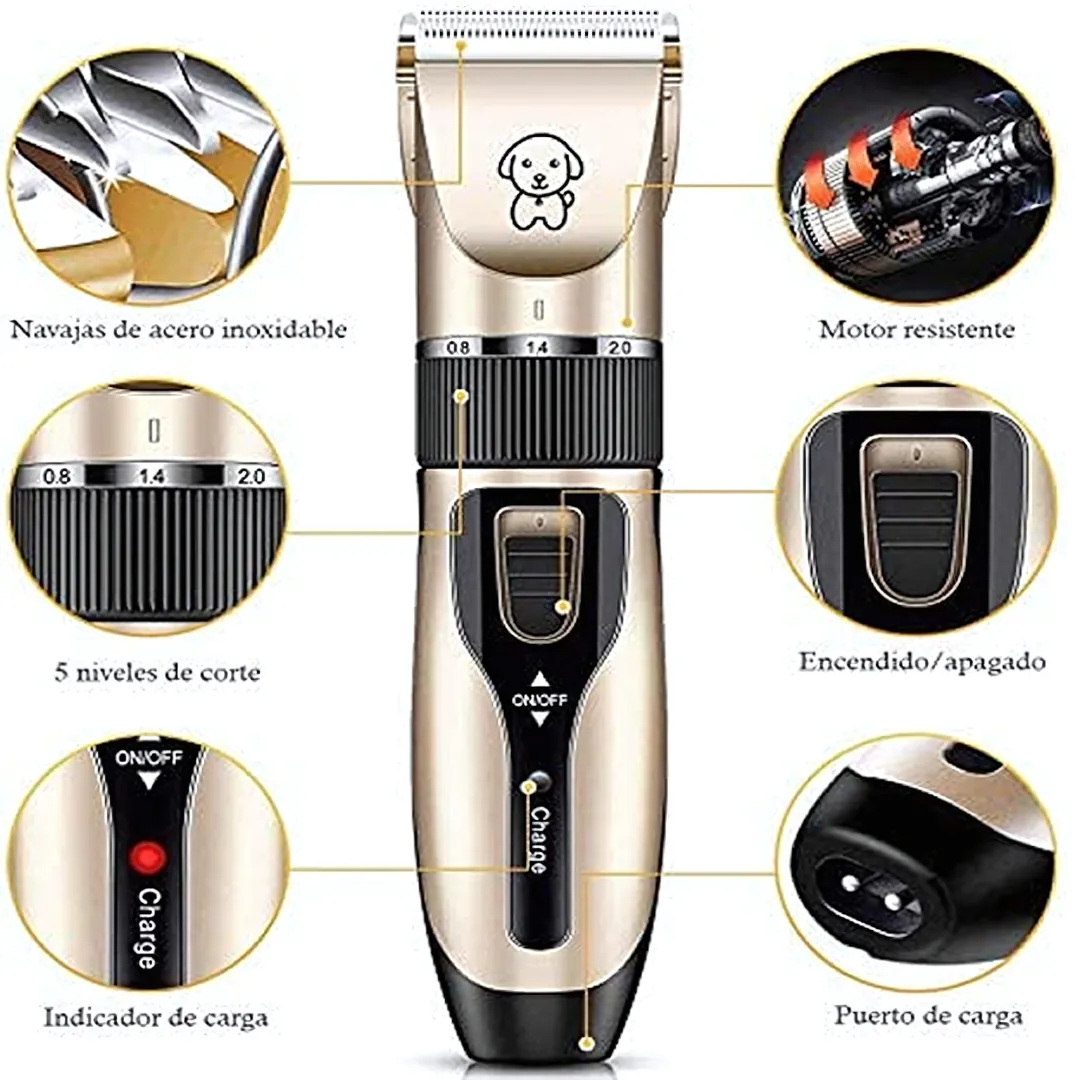 Máquina de Peluquería Canina: ¡El Kit Perfecto para tu Mascota! - Maquina De Peluquería Canina Kit Mascota