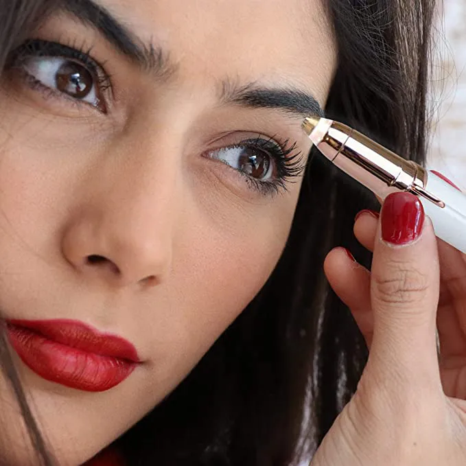 Flawless Kit CEJAS FACIAL Recargable: Depilación Perfecta Sin Dolor - Flawless kit CEJAS FACIAL recargable