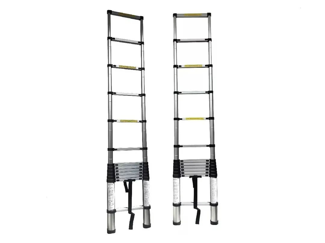 Escalera Telescópica de 13 Pasos: Alcanza Nuevas Alturas con Seguridad - Escalera Telescópica 10 pasos 2.9M