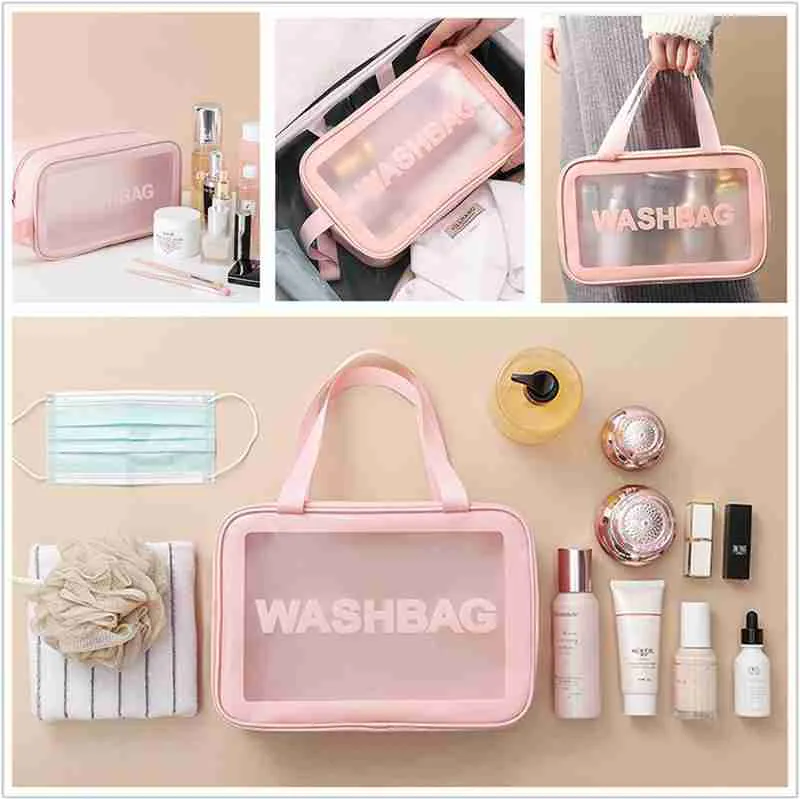 Cosmetiquera Set Tres Tamaños Viaje: El Compañero Perfecto para Tus Aventuras - Cosmetiquera set Tres tamaños Viaje