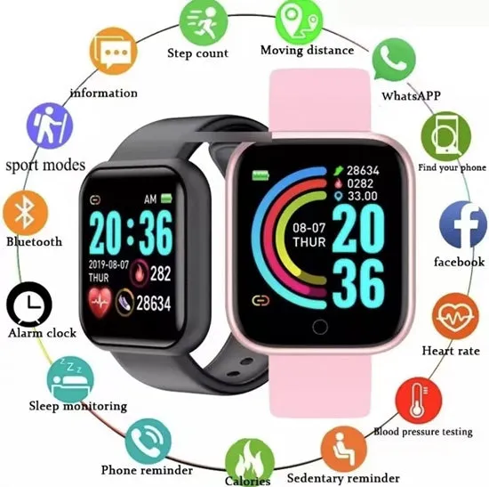 Y68 Reloj Inteligente: Tu Compañero Perfecto para una Vida Conectada - Y68 Reloj smar watch