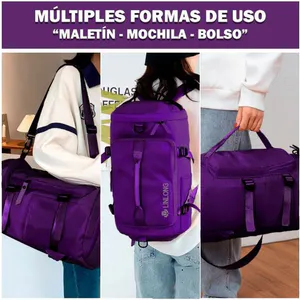 Bolso de Viaje Grande Morral Multiusos BO-6 - Bolso grande de viaje morral multif BO-6