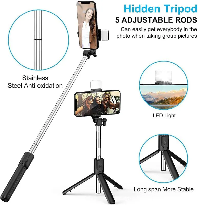 Tripode Selfie: Captura momentos increíbles con facilidad - Tripode Selfie