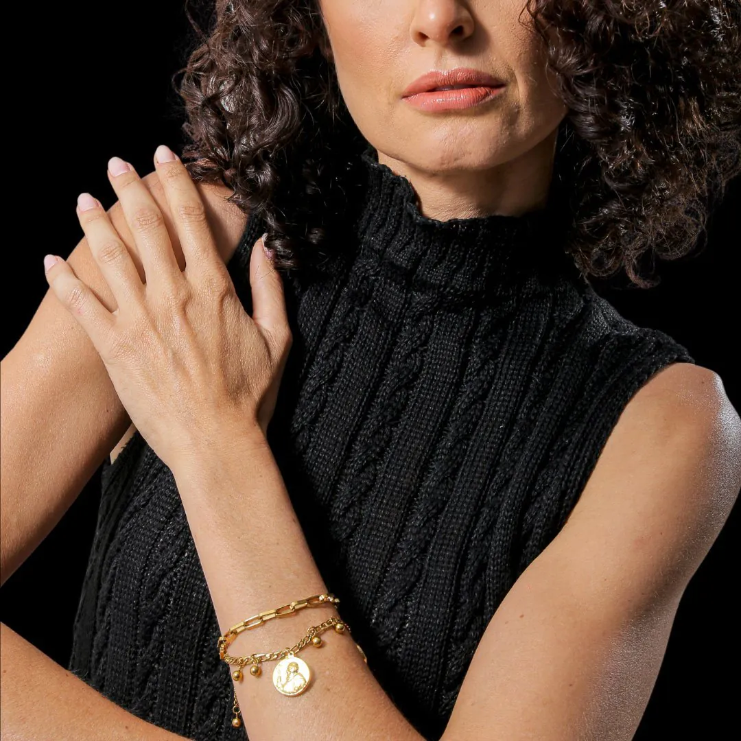Brazalete San Benito: Protección y Estilo - brazalete san benito