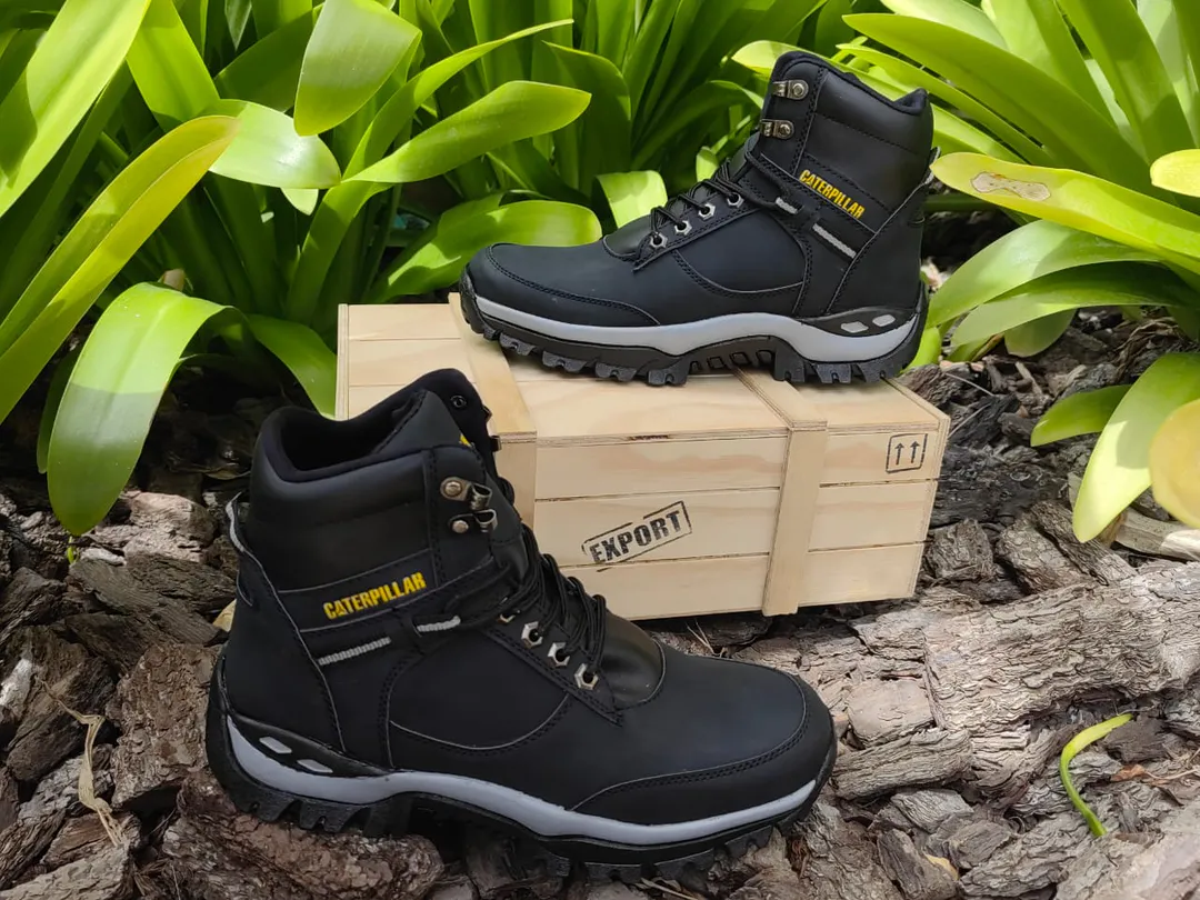 Bota Caterpillar 1333 Gris Con Puntera: Resistencia y Comodidad Inigualables - Bota Caterpillar 1333 Gris Con Puntera