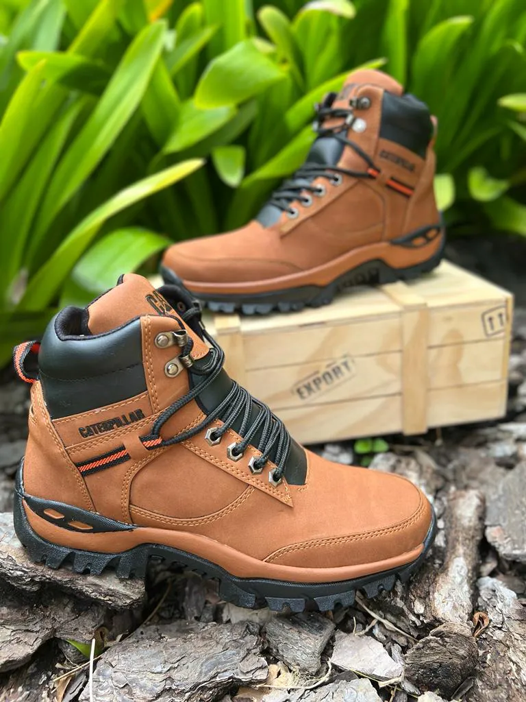 Bota Caterpillar 1333 Gris Con Puntera: Resistencia y Comodidad Inigualables - Bota Caterpillar 1333 Gris Con Puntera