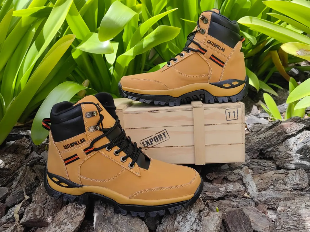Bota Caterpillar 1333 Gris Con Puntera: Resistencia y Comodidad Inigualables - Bota Caterpillar 1333 Gris Con Puntera