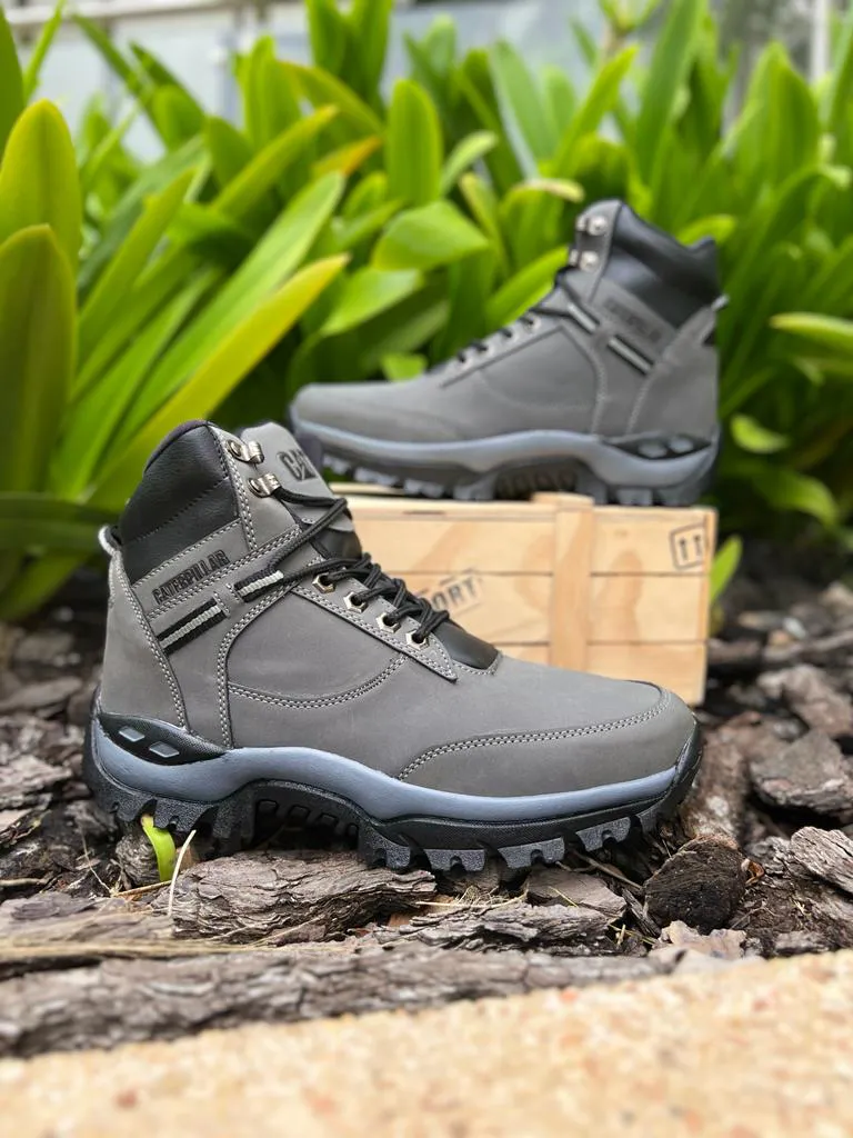 Bota Caterpillar 1333 Gris Con Puntera: Resistencia y Comodidad Inigualables - Bota Caterpillar 1333 Gris Con Puntera