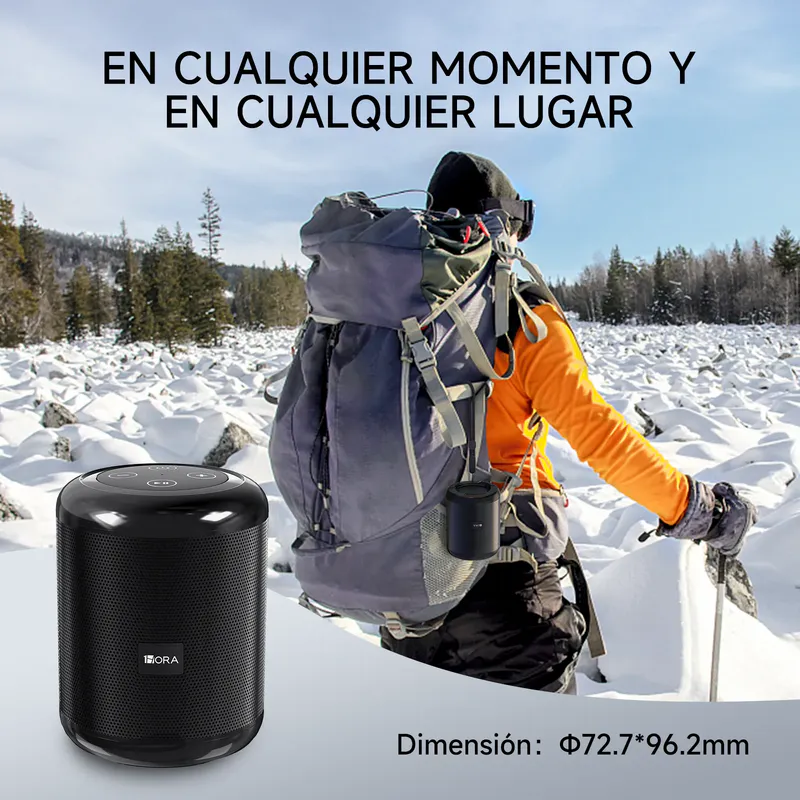 1Hora Mini Bocina Speaker BT BOC062: ¡Música Increíble, Portabilidad Increíble!