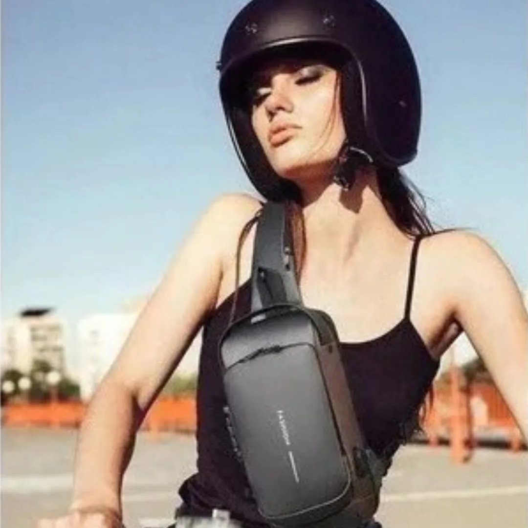 Mochila Cruzada con Clave: Seguridad y Estilo en Cada Paso - Mochila Cruzada con Clave