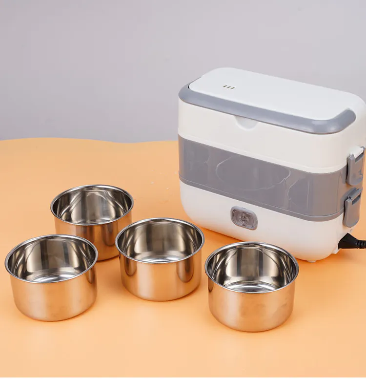 Lonchera Eléctrica: Disfruta de Comidas Caseras Calientes en Cualquier Lugar - Lonchera Fiambrera portacomida eléctrica