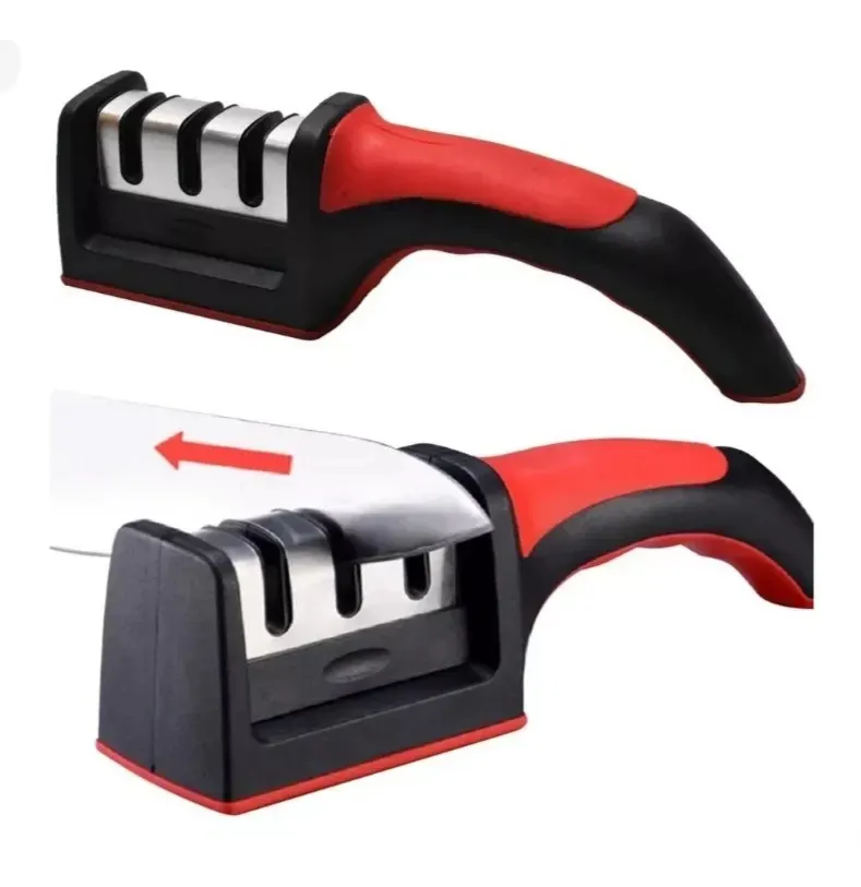 Afilador de Cuchillos Manual: ¡Mejora tus Cortes en la Cocina! - Afilador de cuchillos manual