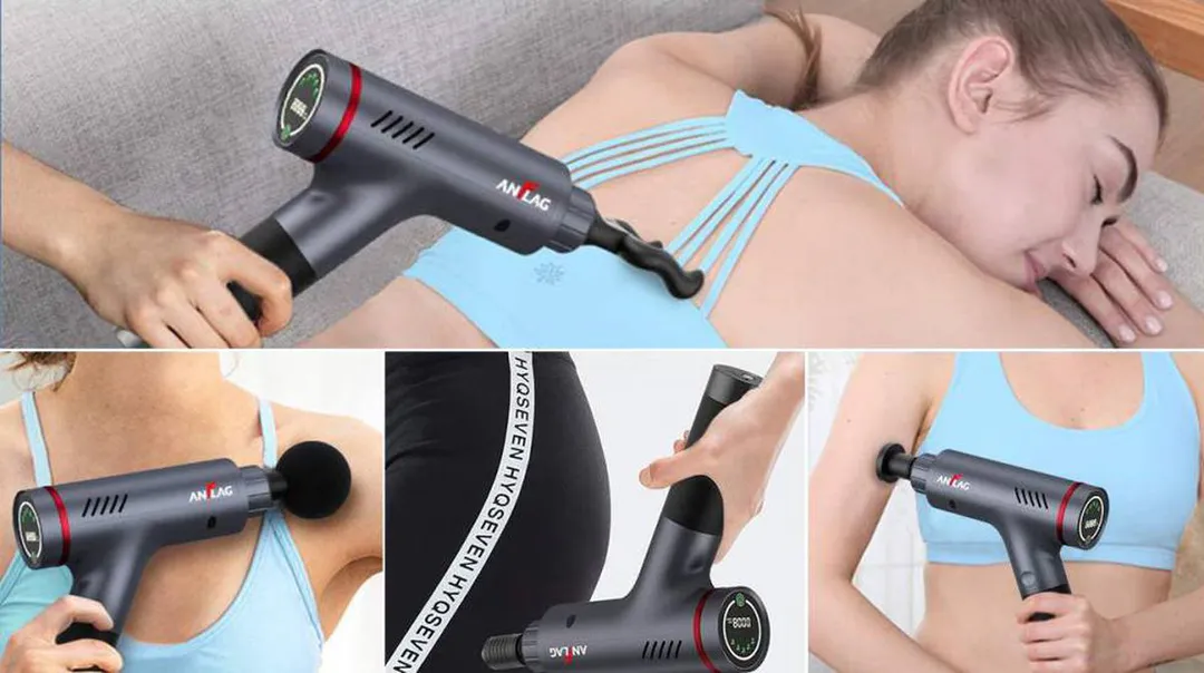 Masajeador Muscular Pistola: Alivio y Recuperación Muscular - Masajeador Muscular Pistola