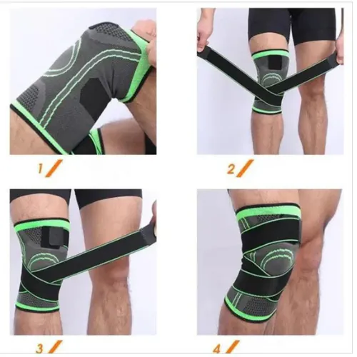 Rodillera Deportiva 3D: ¡Soporte y Estabilidad para tus Rodillas! - Rodillera 3d Deportiva Rodilla De Doble