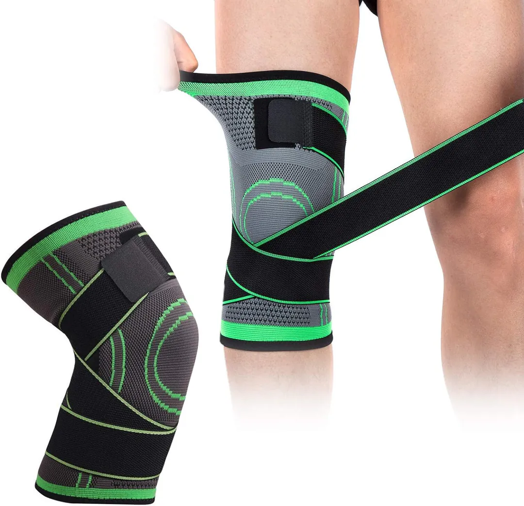 Rodillera Deportiva 3D: ¡Soporte y Estabilidad para tus Rodillas! - Rodillera 3d Deportiva Rodilla De Doble