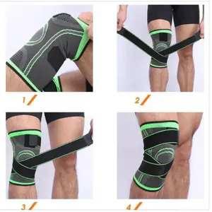 Rodillera Deportiva 3D: ¡Soporte y Estabilidad para tus Rodillas! - Rodillera 3d Deportiva Rodilla De Doble