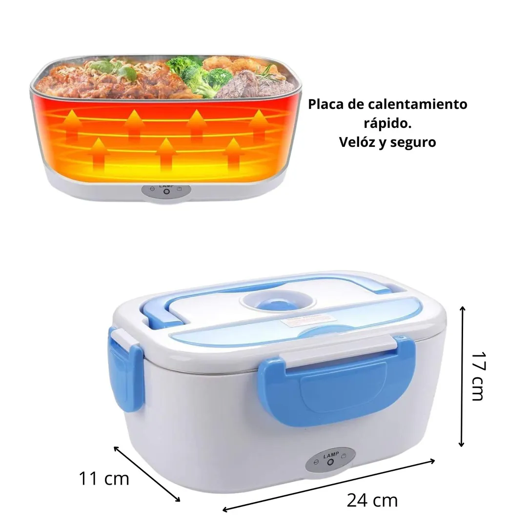 Lonchera Eléctrica Portátil: ¡Calienta tus comidas donde sea! - lonchera electrica