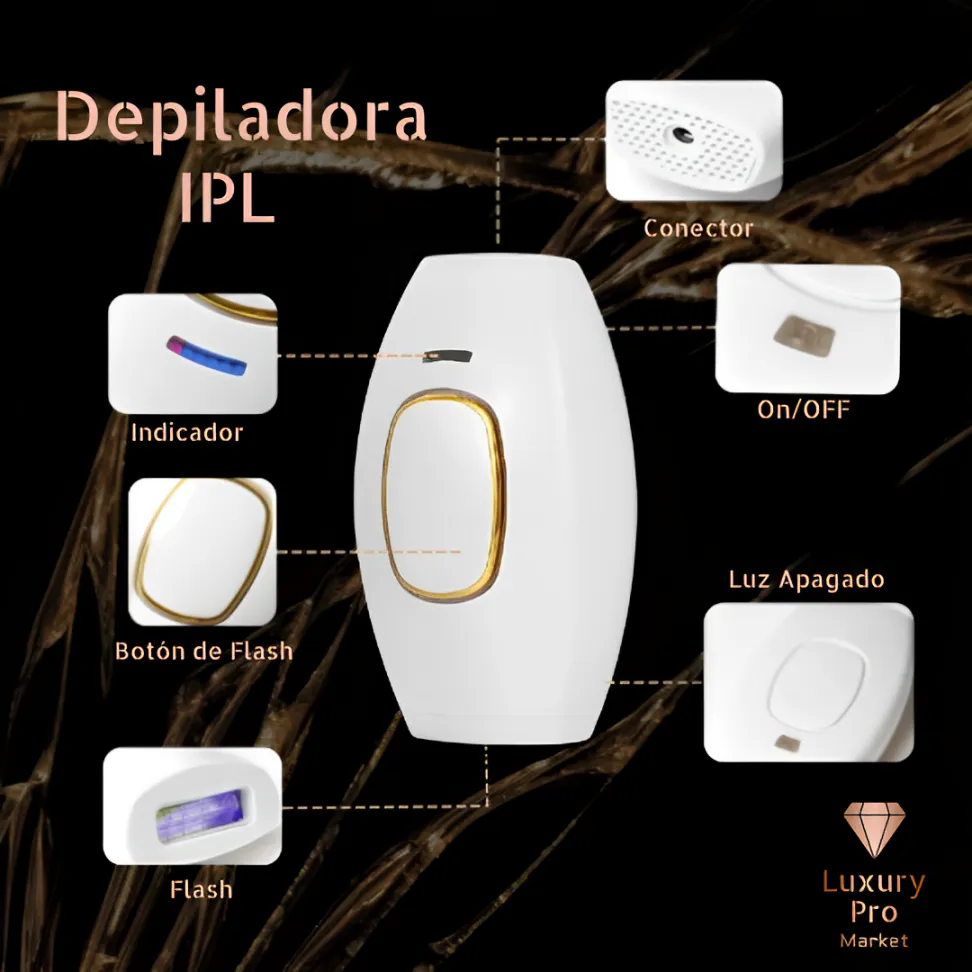 DEPILADOR LASER IPL: Despídete del Vello no Deseado - DEPILADOR LASER IPL