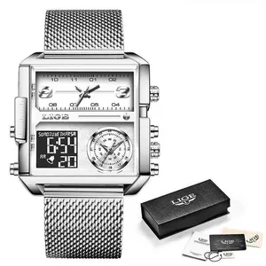 Reloj JoeFox JX1584: Un Reloj Multifuncional para el Hombre Moderno - JX1584 RELOJ JOEFOX TRIPLE HORA METAL