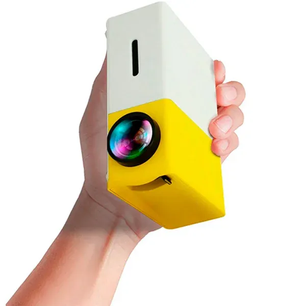 Video Beam Proyector 600 Lúmenes Portátil: ¡Tu Cine en Casa al Alcance de la Mano! - Video beam proyector 600 lúmens portátil