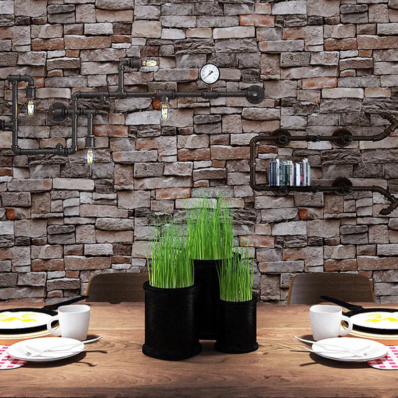 Papel Tapiz Industrial para Paredes: Estilo y Durabilidad - Papel adhesivo para pared 10m x 45cm