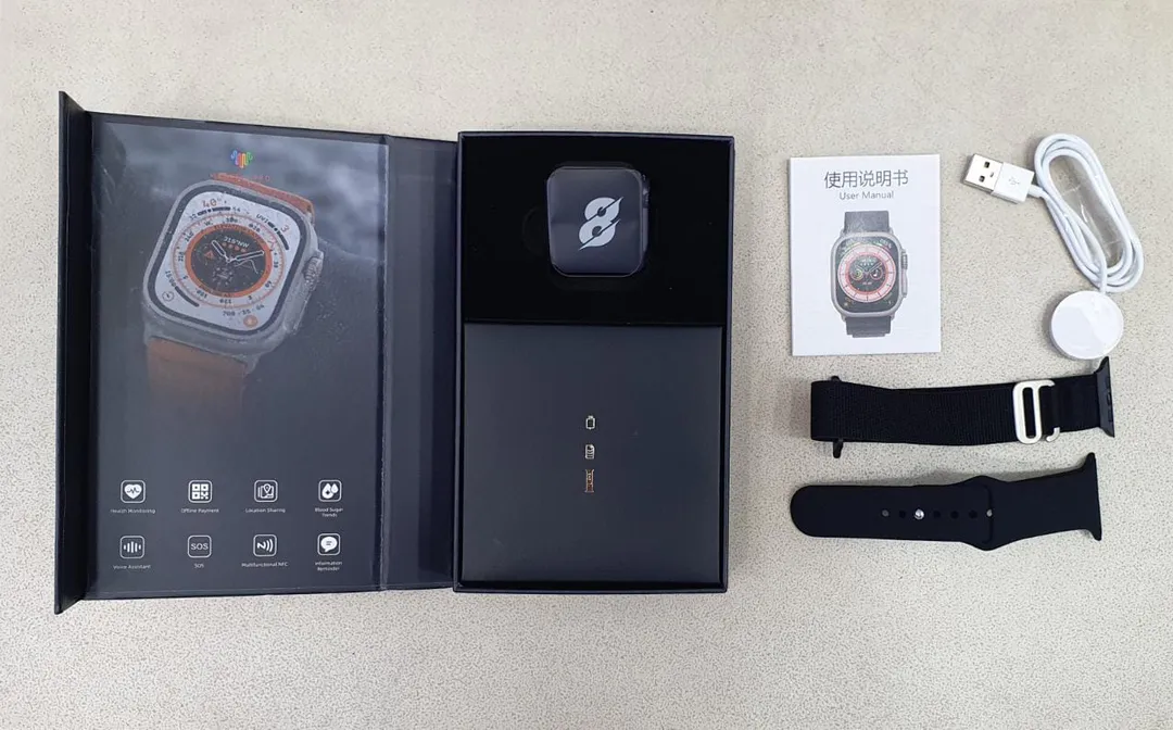 Reloj Smartwatch HW8 Ultra: Tu Compañero Inteligente para una Vida Mejor - Reloj smartwatch HW8 Ultra