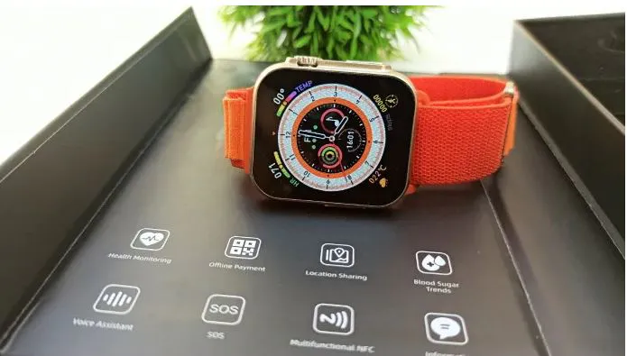 Reloj Smartwatch HW8 Ultra: Tu Compañero Inteligente para una Vida Mejor - Reloj smartwatch HW8 Ultra