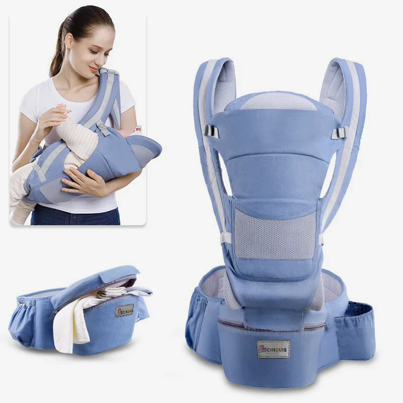Cargador Canguro Silla Bebé Rosado: ¡La comodidad y seguridad que tu bebé necesita! - Cargador Canguro Silla Bebè Rosado