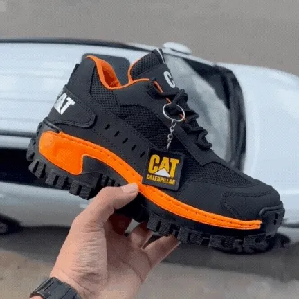ZAPATILLA CATERPILLAR MALLA NARANJA NEON: Estilo y Comodidad en Cada Paso