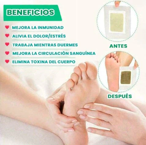 PARCHES KINOKI PARA DESINTOXICAR: Tu Cuerpo Renacido