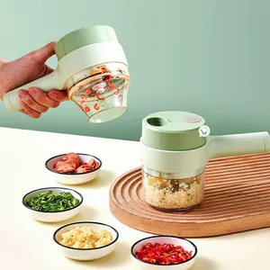 Cortador Picador Eléctrico Multifuncional: ¡Cocina Más Rápido y Fácil! - Cortador Picador Electrico Multifunciona