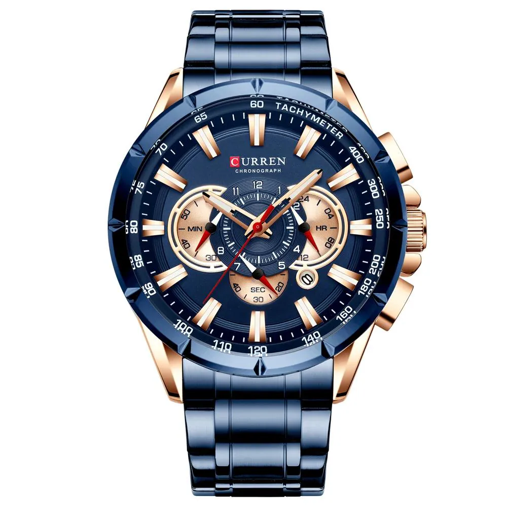 Reloj Curren 8363: Elegancia y Precisión en tu Muñeca - Reloj Curren 8363 Cuarzo Acero inoxidabl