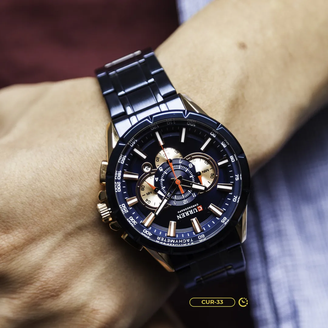 Reloj Curren 8363: Elegancia y Precisión en tu Muñeca - Reloj Curren 8363 Cuarzo Acero inoxidabl