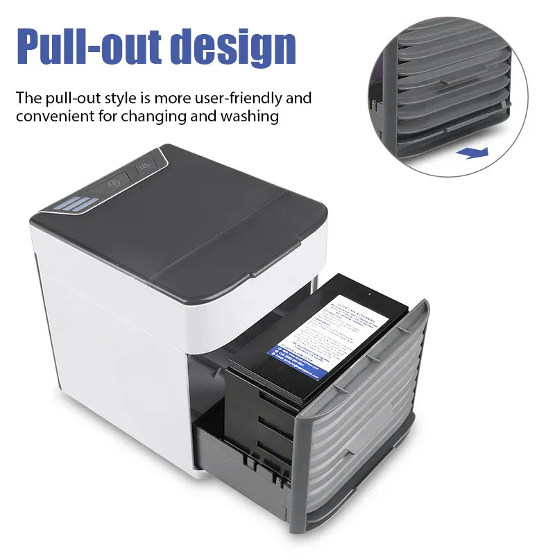 Aire Acondicionado USB Portátil: ¡Refresca Tu Espacio con Estilo! - Aire acondicionado USB portátil, pequeño