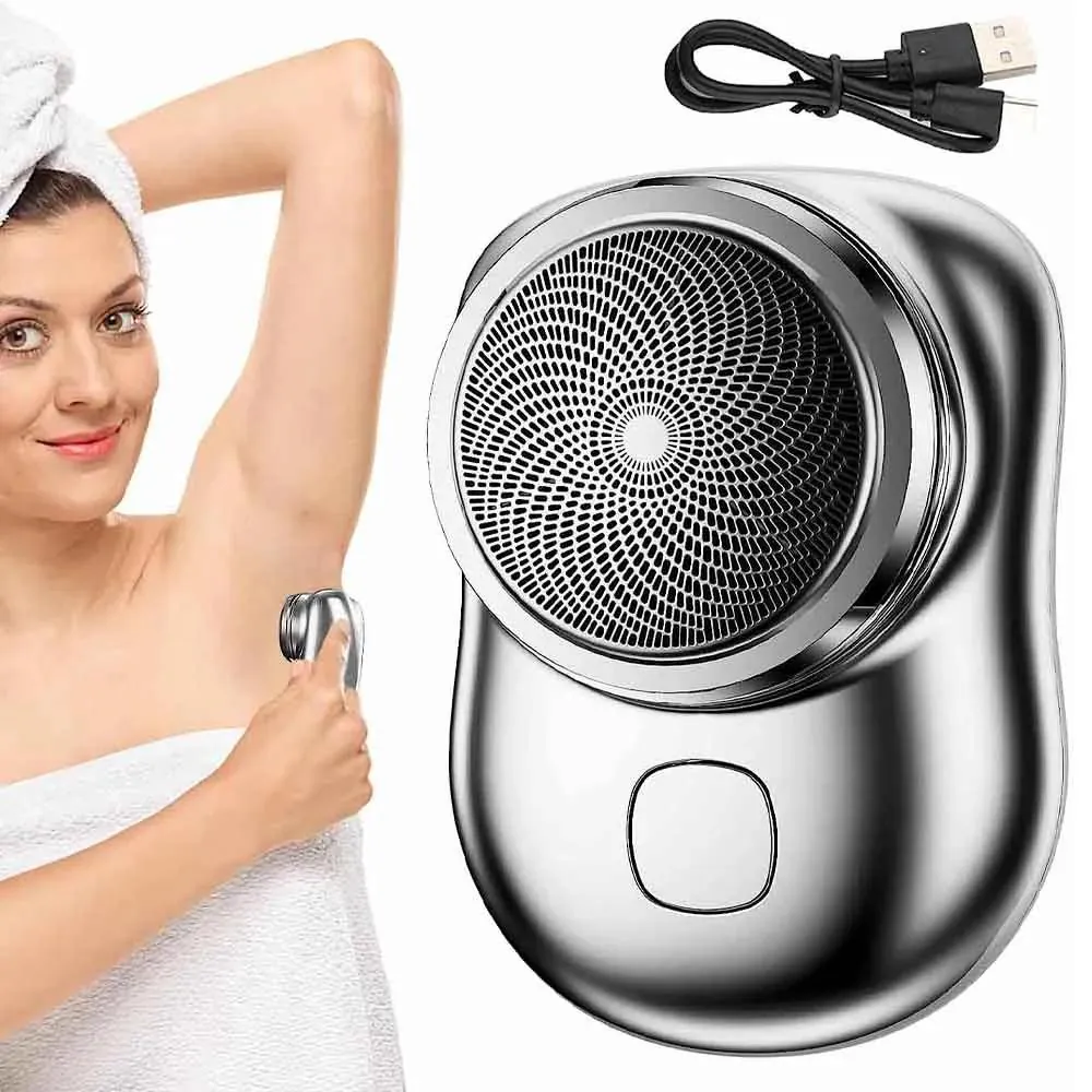 Afeitadora Eléctrica Portátil Mini-Shave: La solución definitiva para un afeitado perfecto en cualquier lugar - Afeitadora eléctrica portátil Mini-Shave