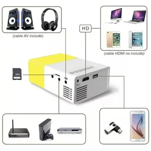 Mini Proyector Led Video Beam: Experimenta el Cine en Casa Donde Quieras - Mini Proyector Led Video Beam
