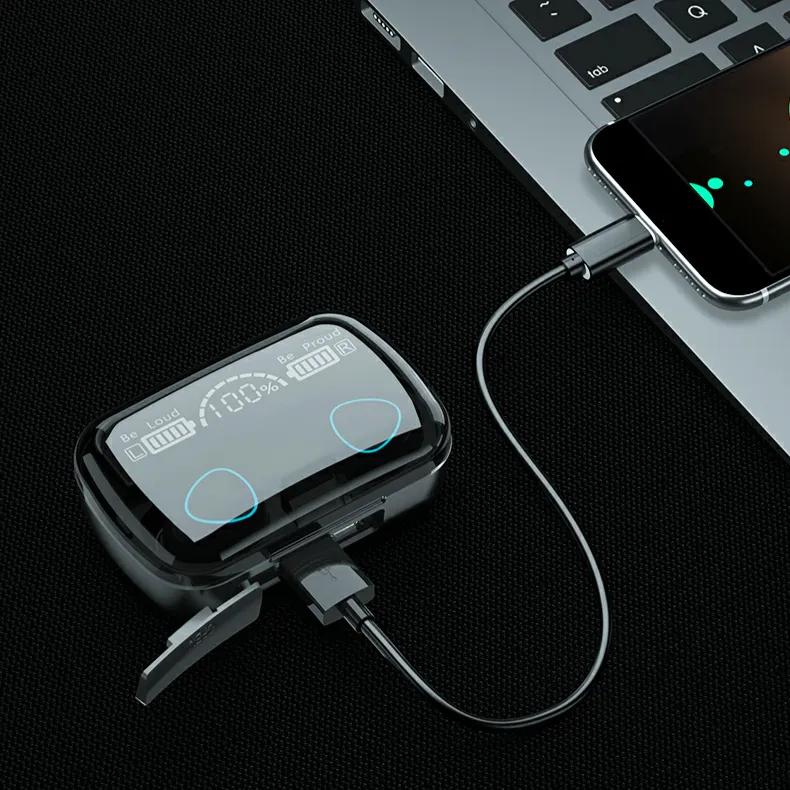 Audífonos Inalámbricos Bluetooth M10 TWS: ¡Experimenta la música como nunca antes! - Audífonos Inalámbricos Bluetooth M10 Tws