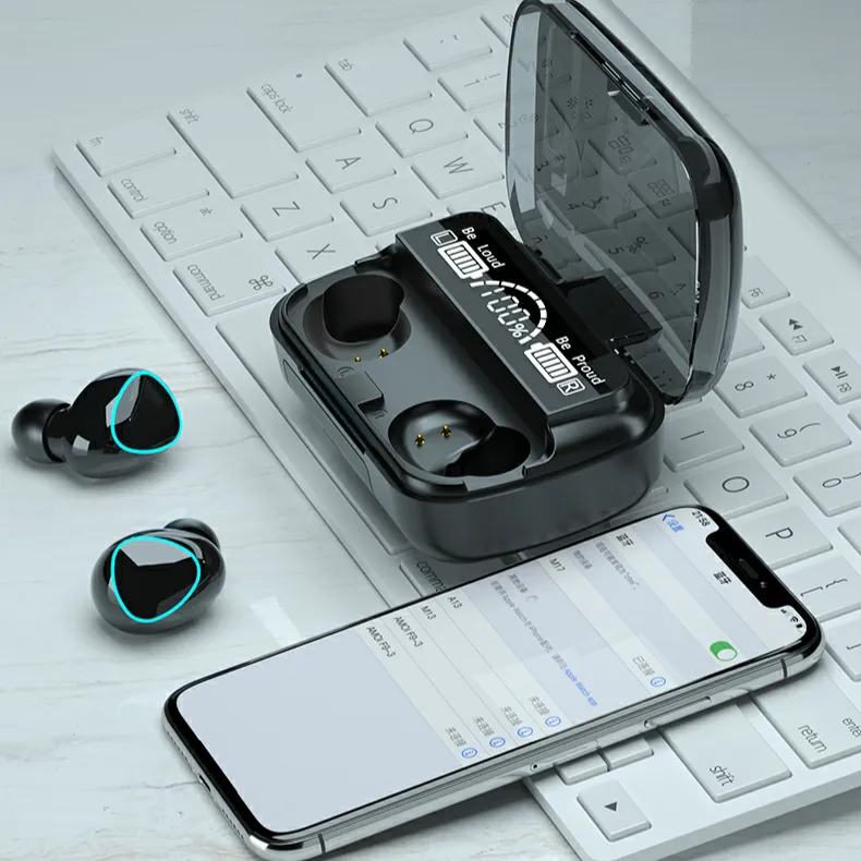 Audífonos Inalámbricos Bluetooth M10 TWS: ¡Experimenta la música como nunca antes! - Audífonos Inalámbricos Bluetooth M10 Tws