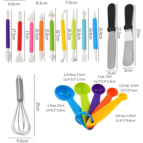 COMBO KIT PASTELERIA + MOLDES TORTA