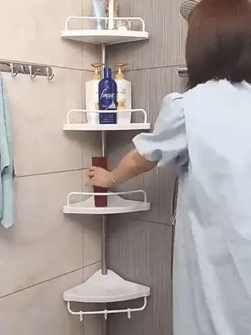 Organizador Esquinero de Baño: ¡Dile Adiós al Desorden!