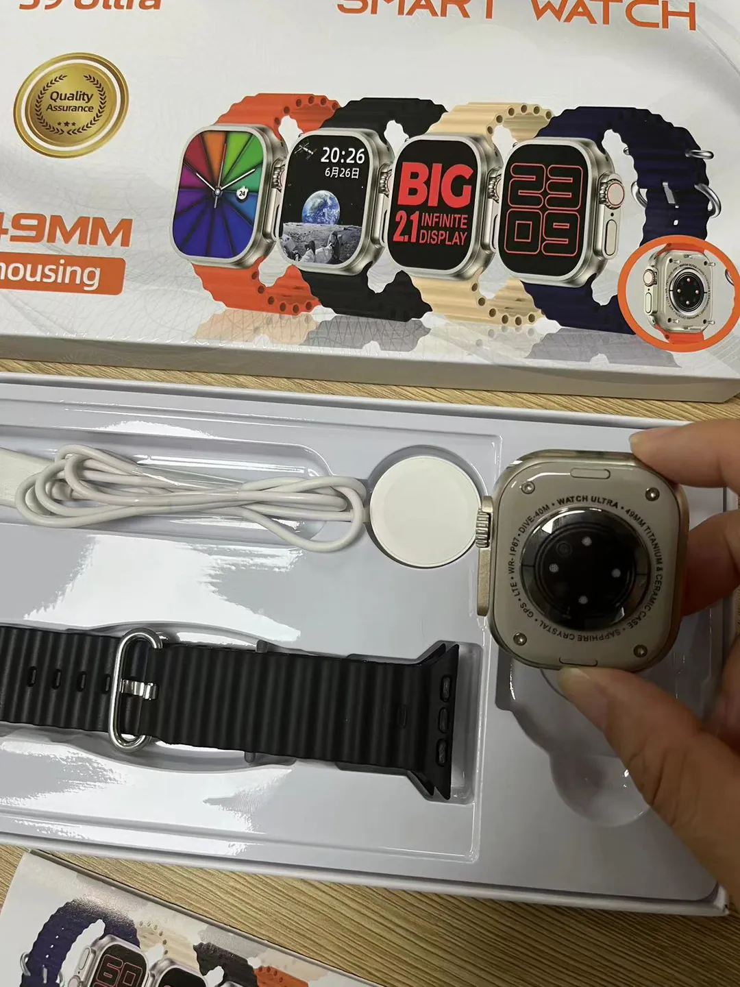 Combo Reloj Ultra 8 + Audifonos i12 (EW)