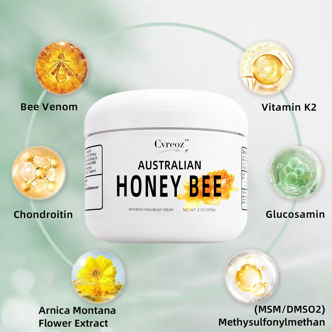 HONEY BEE POMADA: Alivio del Dolor Articular y Regeneración Ósea - HONEY BEE POMADA