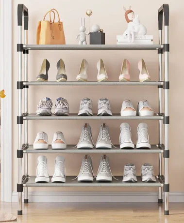 Organizador de Zapatos de 6 Niveles: ¡La Solución Definitiva para un Espacio Ordenado!