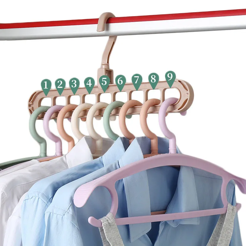 GANCHO ROPA AHORRA ESPACIO: ¡Organiza tu armario con estilo!